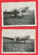 -- DEUX PETITES PHOTOS  6 X 8,5  D'UN AVION à IDENTIFIER -- - Aviation