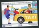 CPM Publicitaire Non Postable "DropYourBag - Paris" Taxi Parisien - French Cab - Paris - Taxis & Huurvoertuigen