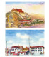 China Postcard Xizang Landscape Watercolor Hand Painted Postcard, Potala Palace, Mount Qomolangma, Gangren Boqi，10 Pcs - Chine