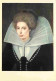 Art - Peinture - Ecole Hollandaise - Portrait D'une Dame Du XVIIe Siècle - Carte De La Loterie Nationale - Les Chefs D'o - Peintures & Tableaux