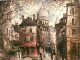 Art - Peinture - Paris Par Robert - Rue Norvins Et Le Sacré-Coeur  - CPM - Voir Scans Recto-Verso - Schilderijen