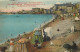 35 - Saint Servan - La Plage Des Bas-Sablons - Animée - Colorisée - CPA - Oblitération Ronde De 1925 - Voir Scans Recto- - Saint Servan