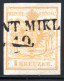 2374 AUSTRIA 1850 1 KR. ST. MIKLOS POSTMARK - Used Stamps