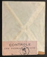 Lettre Censure 18-19 28-X-1944 Affr. OBP 528 "Controle Des Communications 158" - Guerra 40 – 45 (Cartas & Documentos)