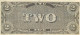 BILLET DE 2 DOLLARS. 1862. REPRODUCTION. - Autres - Amérique