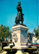 AIGUES MORTES La Statue De Saint Louis Qui Embarqua D Aigues Mortes 15(scan Recto-verso) MD2535 - Aigues-Mortes