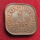Malaya And British Borneo 1 Cent 1956 #2 W ºº - Maleisië