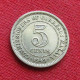 Malaya 5 Cents 1943 W ºº - Malaysia
