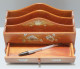 Delcampe - -JOLI ANCIEN TRI COURRIER Pour BUREAU En BOIS Vernis & Nacre COLLECTION DECO    E - Sonstige & Ohne Zuordnung