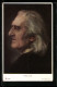AK Franz Liszt, Portrait Von Der Seite  - Artistes