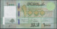 LEBANON - 1000 Livres 2016 P# 90c Middle East Banknote - Edelweiss Coins - Liban