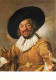 Art - Peinture - Frans Hals - Le Joyeux Buveur - De Vrolijke Drinker - The Merry Drinker - Der Lustige Zecher - Rijksmus - Schilderijen