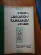 Allocations Familiales  Belgique 1939 Bruxelles Vieux Papiers - Historische Dokumente