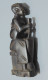 Delcampe - -JOLIE STATUETTE BOIS Foncé ORIGINE AFRICAINE PAYS A DEFINIR FEMME AFRICAINE     E - Afrikaanse Kunst