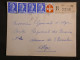 DL0  ALGERIE BELLE LETTRE RECO 1941  TIZI OUZOU A ALGER  +AFF.  INTERESSANT+ + - Covers & Documents