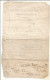 N°1720 ANCIENNE LETTRE DE DEHUT AINE A M LES ELECTEURS DU CANTON DE VITRY LE FRANCOIS DATE 1865 - Documents Historiques