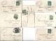 Lot De 21 LAC 1896-1900 / 75003 PARIS / 59 LILLE / GUGNET HOUCKE Confections Hommes / Timbres Type Sage - 1800 – 1899