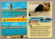 Delcampe - 016# BRD -  5  Color Gelaufen - AK:  Büsum - Leuchtturm, Strand, Fischkutter (alle Im Bild) - Buesum