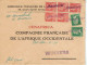 Tarifs Postaux Etranger Du 01-08-1926 (50) Pasteur 1,50 F.+ Pasteur 30 C + Berthelot 90 C. X 5  Lettre 80 G. Pour Le Gha - 1922-26 Pasteur