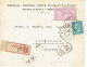 Tarifs Postaux Etranger Du 01-08-1926 (69) Pasteur N° 181 1,50 F. + Merson 3,00 F. Lettre Recommanrdée 1er Avec Accusé D - 1922-26 Pasteur