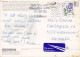 Ireland PPC Irish Pub Fronts PRIORITY Aerphost Label 1985 To Denmark (2 Scans) - Brieven En Documenten