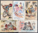 Beau Lot De 12 Cartes Postales Anciennes Germaine Bouret. - Bouret, Germaine