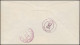 Liechtenstein 371-373 Bäume Und Sträucher 1958 Als Satz Auf R-FDC VADUZ 12.8.58 - Covers & Documents