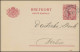 Postkarte P 30 BREFKORT 10 Öre Druckdatum 113, SANDVIKEN 15.5.1916 - Monete