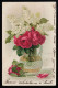 Blumen AK Rosen & Weisser Flieder In Glaskrug, WINIGEN/ CHAUX-DE-FONDS 2.5.1902 - Andere & Zonder Classificatie