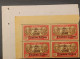 ILES WALLIS ET FUTUNA 1941 NOUVELLE CALEDONIE OVERPRINT FRANCE LIBRE CAT. YVERT N.124 BLOCK MNH - Unused Stamps