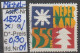 1994 - NIEDERLANDE - SM "Dez.marken - Stern, Weihn.baum" 55 C Mehrf. - O  Gestempelt - S.Scan (1528o 01-03 Nl) - Used Stamps
