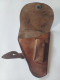 Brown Leather Holster For German WW2 Walther Pistol Caliber 6.35 Mm - Autres & Non Classés