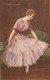 "T. Corbella. Pretty Lady " Old Vintage Italian Artist Signed Postcard - Corbella, T.