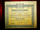 Industria Linera SA , Murcia (Spain) 1952.share Certificate - Textile