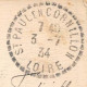 24-4045 : OBLITERATION. SAINT-PAUL-EN-CORNILLON. 3 JUILLET 1934 - 1921-1960: Periodo Moderno