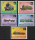 HAUTE-VOLTA - LOCOMOTIVES -  PA 155 A 159 ET BF 5J - NEUF** MNH - Trains