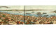 TURQUIE CONSTANTINOPLE  Panorama / 6 Cpa Couleur Jointes   5726 - Türkei