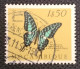 MOZPO0396U9 - Mozambique Butterflies  - 1$50 Used Stamp - Mozambique - 1953 - Mozambique