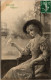 CPA AK Lady - Little Bird ARTIST SIGNED (1387064) - 1900-1949
