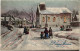 CPA AK Winter Street - Bonne Annee ARTIST SIGNED (1387553) - 1900-1949
