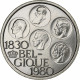 Belgique, 500 Francs, 500 Frank, 1980, Bruxelles, Silver Clad Copper-Nickel - 500 Francs
