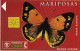 FOLDER DE ESPAÑA CON 4 TARJETAS DE MARIPOSAS (MARIPOSA-BUTTERFLY) TIRADA 800 - Private Issues