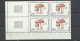 Saint Pierre Et Miquelon SPM N°486 Bloc De 4 Coin Daté Champignon Pied De Mouton Neufs * * B/TB Voir Scans  Soldé  ! ! ! - Unused Stamps