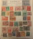 001193/ World Collection Housed In Old Victory Album 100s Of Items Mint + Used - Sammlungen (im Alben)