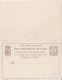 ZAC BELGIAN CONGO SBEP 6 UNUSED - Stamped Stationery