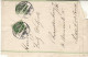 DENMARK 1896 WRAPPER MiNr S 5 SENT FROM KOBENHAVN TO BRANDENBURG - Entiers Postaux