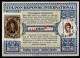 ARGENTINE ARGENTINA Lo16u  M$.12 / 1 PESO + Stamps 90 Pesos International Reply Coupon Reponse Antwortschein IRC IAS - Interi Postali
