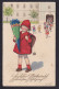 Schzlgang - First Day Of School / Meissner&Buch Serie 2970 / Postcard Circulated, 2 Scan - Children's School Start