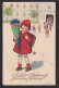 Schzlgang - First Day Of School / Meissner&Buch Serie 2970 / Postcard Circulated, 2 Scan - Primero Día De Escuela