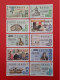 AÑO 1971 COMPLETO LOTERÍA NACIONAL ESPAÑA, SÁBADOS, TODOS LOS DECIMOS DEL AÑO - Lottery Tickets